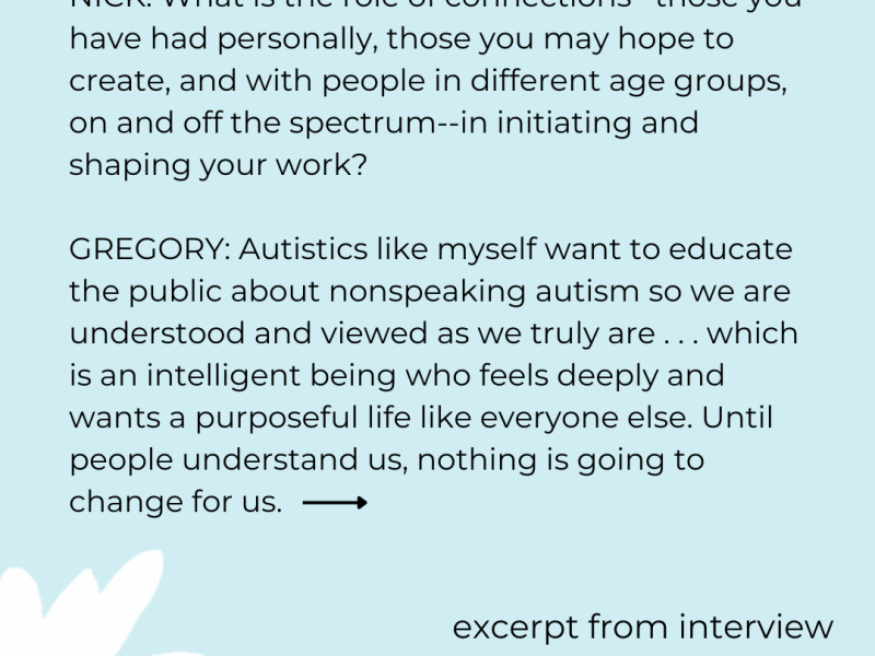 Interview with Gregory C.&nbsp;Tino